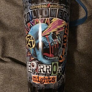 Universal Halloween Horror Nights 24 Souvenir Drink Cup.